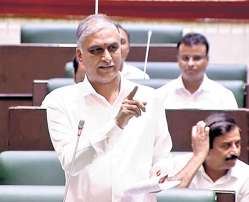 Harish Rao:కాంగ్రెస్‌ పాలనలో తెలంగాణకు అన్యాయం : హరీశ్‌రావు